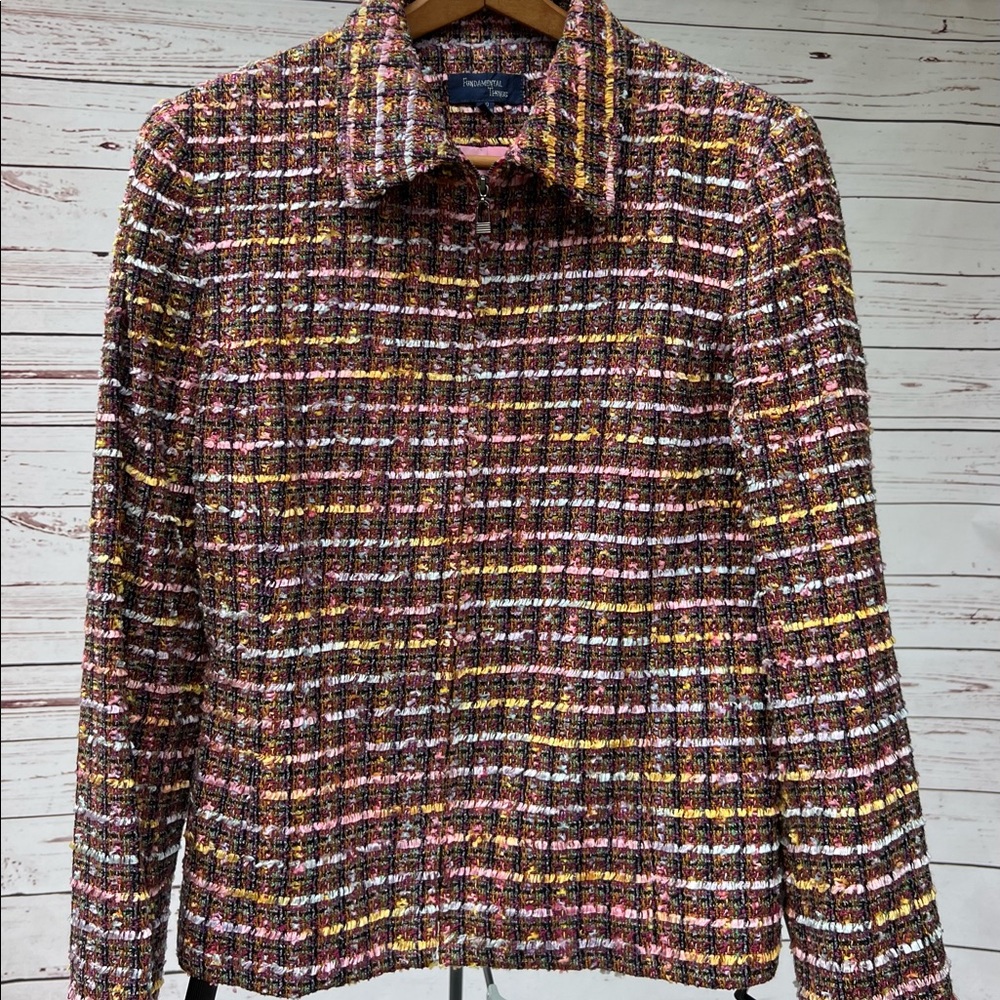 Size 10 Fundamental Things, zip up blazer